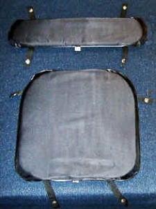 WaterBike Padded Seat and Back Cushion offers comfort for all day activity.